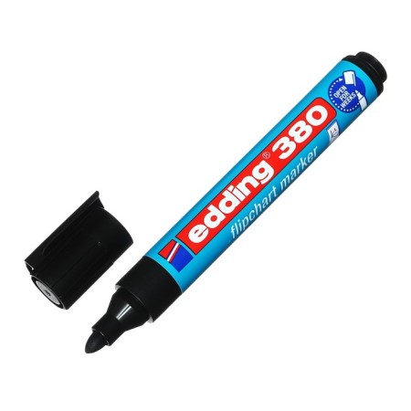 Edding flipchart marker E -380/1, 1.0 - 3.0 mm, black-2