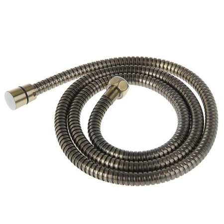 Shower hose Accoona A390c, 150 cm, brass nut, brass cone, bronze color