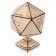 Designer Wooden 3D Ewa Globe Icosahedron with a secret (box, safe)