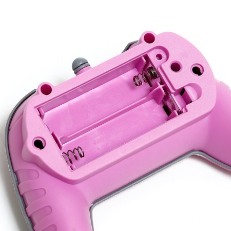 Radio controlled machine "Stuff", with a battery, smoke, pink color-10