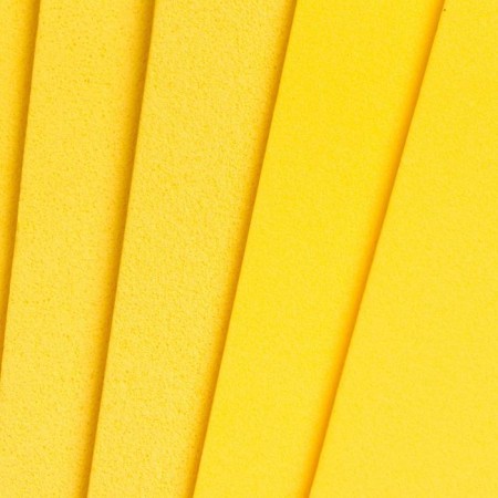 Foamiran "mustard" 2 mm (set of 5 sheets) A4 format format-1
