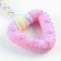 Soft toy for dogs "Bear" with TPR Triangle, 15 cm