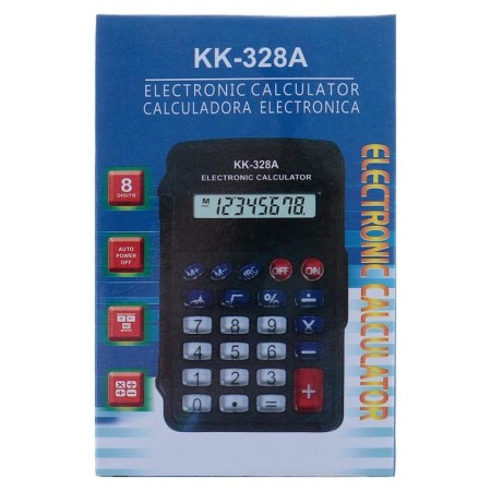 Pocket calculator, 8-bit, KK-328, with a melody-5