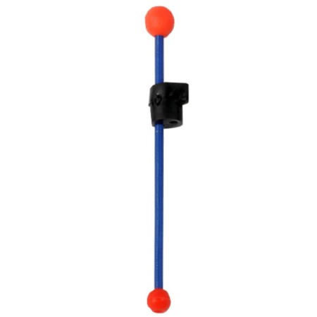 STOP "B-1F+2@", twisted, polymer, 2-3 g, blue color
