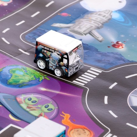 Game set "Cosmos", 4 cars, rug-3