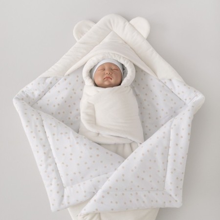Set for discharge Winter Kinderlitto "Bear", 5 items, height 56-62 cm, color sugar-1