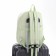 Youth backpack with lightning, 4 pockets, green color