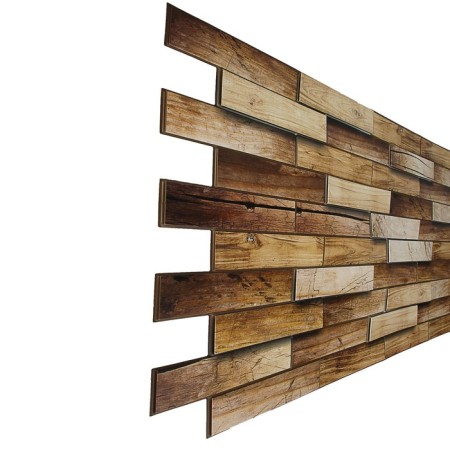 PVC panel walnut 980*480mm, pcs-2