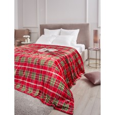 Плед Guten Morgen Fireplace, размер 150х200 см, цвет красный