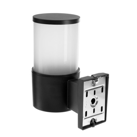 Wall lamp Luazon Lighting 1HE27X60 WT "Matte", plastic, up, black-1