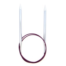 Knitting needles, circular, d = 6.5 mm, 80 cm