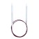 Knitting needles, circular, d = 6.5 mm, 80 cm