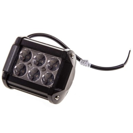 Farah LED SkyWay Off Road, Rectangular, 12 V/24 V, 18 W, 6 diodes, 92*70 mm