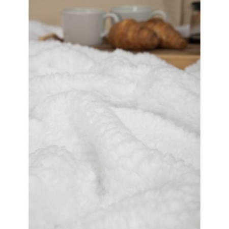 Texrepublic blanket, size 150x200 cm, white color-5
