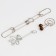 Pigle metal puzzles, 3 pieces