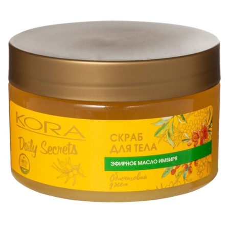 Body scrub Kora Daily Secrets "Sea buckthorn jam", 250 ml-1