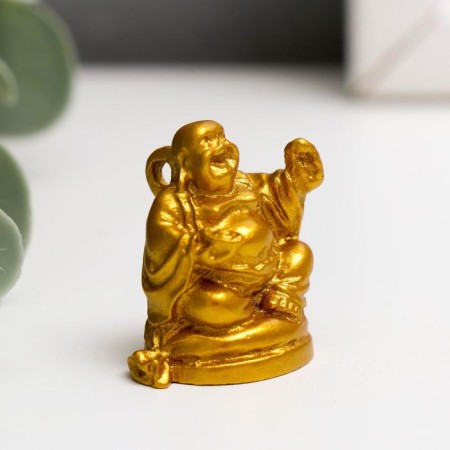 NECSK Polystone "Hothe" gold set 6 pcs 3.2x2.3x2 cm-4