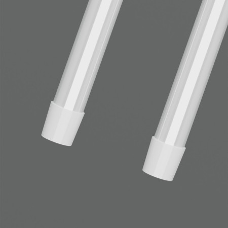 Set of universal cornices 40-65 cm, 2 pcs, white color-4