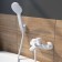 IDDIS RAY RAYWT02I02 bath mixer, white matte