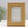 Photo frame Plastic "Grace" 10x15 cm, gold (plastic screen)