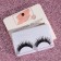 Falled eyelashes "volume", without glue, black color