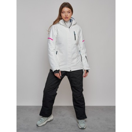 Ski suit female, size 46, white color-2
