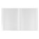 Folder with 20 A4 inserts, 500 μm, calligrata, texture "Sand", white