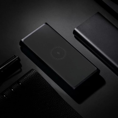 External battery Xiaomi Mi 10W Wireless (BHR5460GL), USB/USB-C, 3 A, 10,000 mAh, black-2