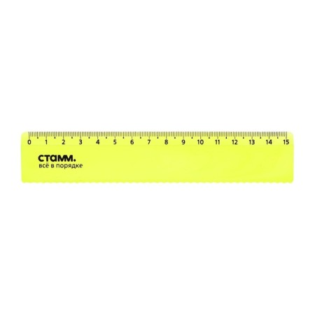 The line of 15 cm Istanm "Neon Cristal", with a wavy edge, mix-3