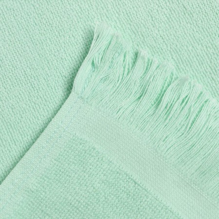 Terry Love Life Fringe, 50x90 cm, mint color, 100% cotton, 380 g/m2-3