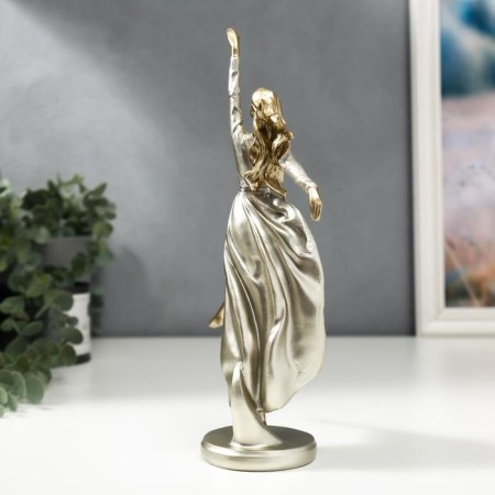 Souvenir Polystone "Girl - Running in the Wind" 26x7x17 cm-3
