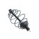The feeder is twisted with a loop and a load inside, 65 mm, 31 g