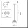 Suspension Roni Led 9w 4000k 480lm