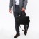 Male bag, black color