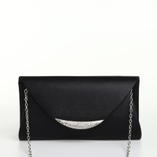 Female bag on a magnet, black color