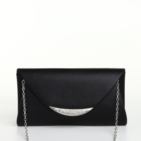 Female bag on a magnet, black color