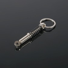 Cartage keychain, shock absorber, black
