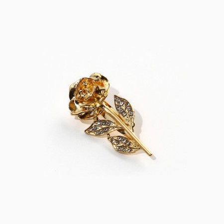 Brooch "The most beautiful", 2.8 x 5.8 cm-2