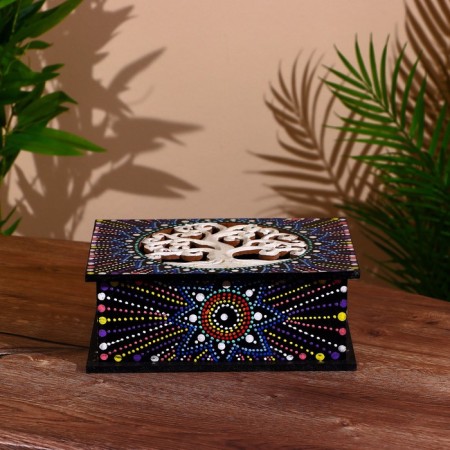 Casket "Tree" MDF 24x18x9 cm-1
