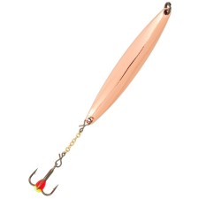 Vertical Winter Lucky John Nail Blade with a chain and a tee, 4.5 cm, c blister