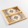 Board game 3 in 1: chess, checkers, backgammon, wooden board 40 x 40 cm