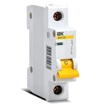 Circuit breaker automatic IEK MVA20-1-025-C, 1P, C 25 A, VA 47-29, 4.5ka