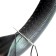 Torso steering wheel, 38 cm, artificial leather, black