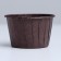 Muffin baking uniform, brown, 5 x 4 cm