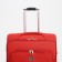 Big suitcase 28 ", lightning department, code castle, 4 wheels, outer pocket, red color