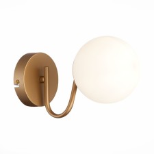 Wall lamp EVOLUCE. Sle220601-01. Calabria. 1x40 W, E14, 15x14.5 cm, golden color