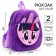 Blue backpack on a zipper, with a pocket, 19x22 cm "Spark", My Little Pony