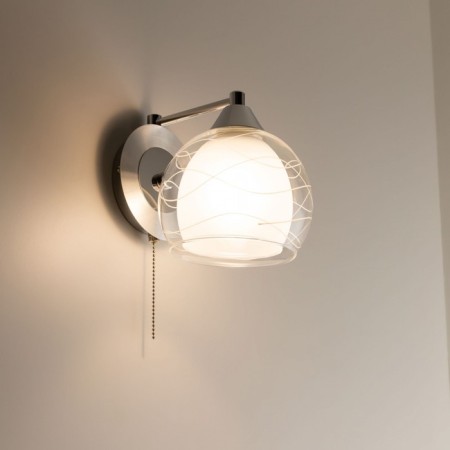 Sconces Citilux "Bugs" CL157312, 15x16 cm, 1x75W, E27, gray color gray-5