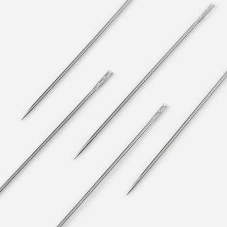 Sewing needles, d = 0.83 mm, 3.6 - 4.2 cm, autonomous, 12 pcs-1