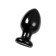 Anal plug Toyfa Popo Pleasure Cetus β, PVC, 68x130 mm, black color